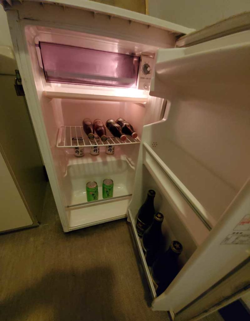 冷蔵庫にはキンキンに冷えた瓶ビール